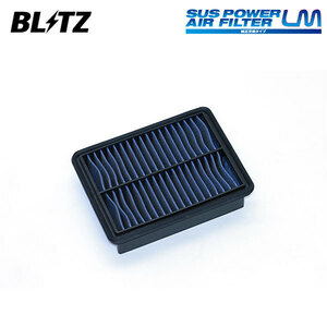 BLITZ ブリッツ サスパワー エアフィルター LM SA-322B マツダ3 ファストバック BPEP R1.12～ HF-VPH S801-13-3A0