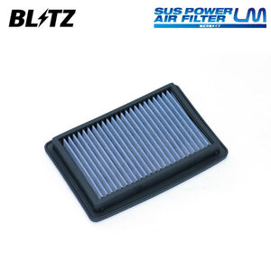 BLITZ ブリッツ サスパワー エアフィルター LM WH-707B シビック FK8 R2.10～ K20C FF タイプR 17220-5BF-A00