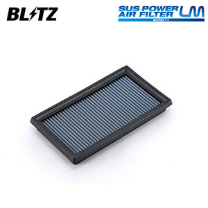 BLITZ ブリッツ サスパワー エアフィルター LM WT-162B カローラツーリング NRE210W R1.9～ 8NR-FTS FF 17801-77050