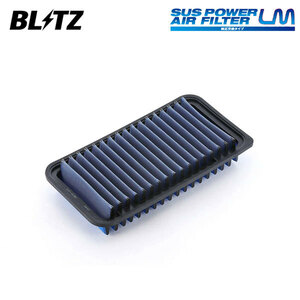 BLITZ ブリッツ サスパワー エアフィルター LM ST-43B アベンシスワゴン AZT255W H15.10～ 1AZ-FSE 4WD 17801-22020