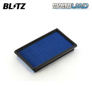 BLITZ ブリッツ パワー エアフィルター LMD DN-27B ウイングロード NY12 H17.11～ HR15DE 4WD AY120-NS045