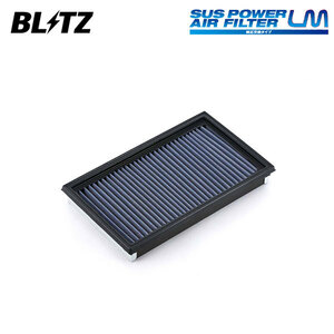 BLITZ ブリッツ サスパワー エアフィルター LM SN-24B アベニール PNW10 H2.5～H10.8 SR20DE 4WD AY120-NS001/16546-V0100