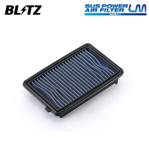 BLITZ ブリッツ サスパワー エアフィルター LM SH-695B N-BOX JF2 H23.12～H25.12 S07A NA 4WD 要純正品番確認 17220-R9G-003