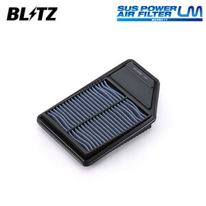 BLITZ ブリッツ サスパワー エアフィルター LM SH-699B N-BOX+カスタム JF2 H25.12～ S07A NA 4WD 要純正品番確認 17220-5Z1-003