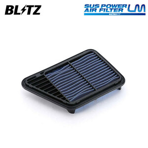 BLITZ ブリッツ サスパワー エアフィルター LM SD-63B ムーヴ L152S H14.10～H18.10 JB-DET ターボ FF 17801-B2020