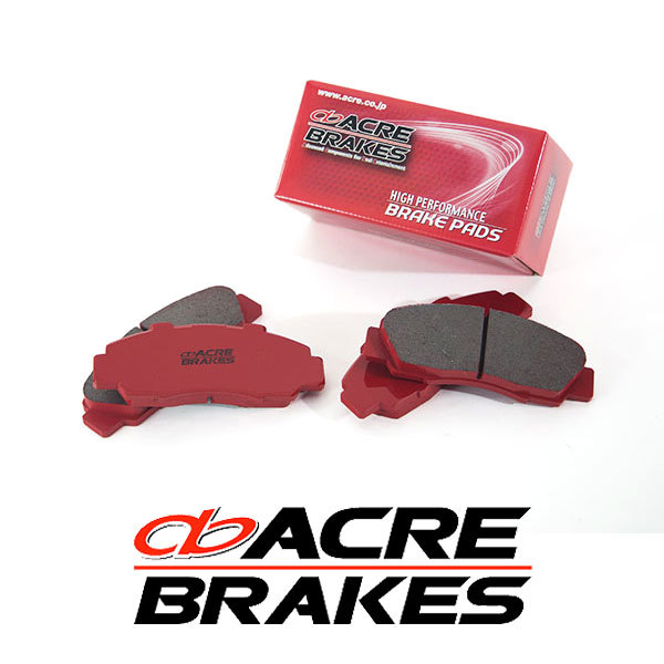 ACRE アクレ ブレーキパッド リアルレーシング リア用 アウディ S5カブリオレ (B8) 8FCAKF 8FCGWF 8FCREF H22.9~H29.4 4WD 3.0L