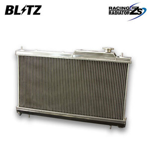 BLITZ ブリッツ レーシングラジエター タイプZS ランサーエボリューション7 CT9A H13.2～H15.1 4G63 4WD MT 18855