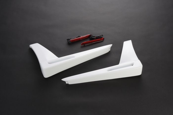  обод бедра защита красный отражатель есть 1set Hiace 200 серия 2004 год 9 месяц ~ 2WD/4WD стандарт / широкий * отдаленный остров необходимо проверка 