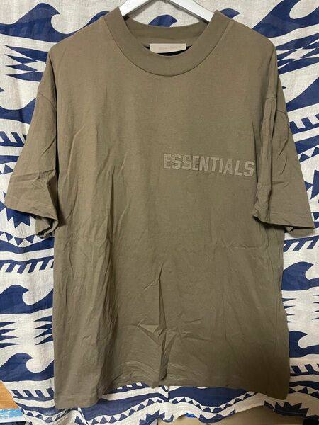 FOG ESSENTIALS FELT LOGO S／S TEE 22AW ロゴTシャツ サイズL