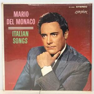 60's/MARIO DEL MONACO/ ITALIAN SONG 「帰れ、ソレントへ」他 (LP) US盤 (g005)