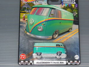 ☆ ホットウィール ☆ BOULEVARD ☆ VOLKSWAGEN T1 PANEL BUS ☆ 新品・未開封 ☆