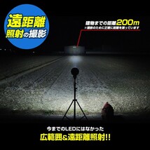 船 サーチライト LED 60w オレンジ 24v 12v 兼用 広角タイプ 防水 ボートの前照灯 450m照射 2台セット_画像3