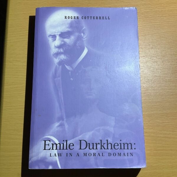 デュルケイム デュルケーム 研究書 社会学 英語 Cotterrell R. Emile Durkheim 1996 