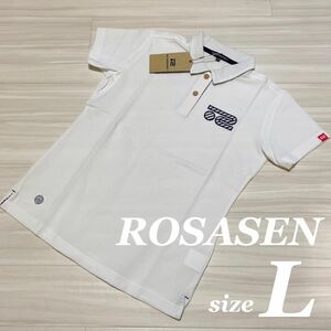 ROSASEN ゴルフウェア 鹿の子半袖シャツ