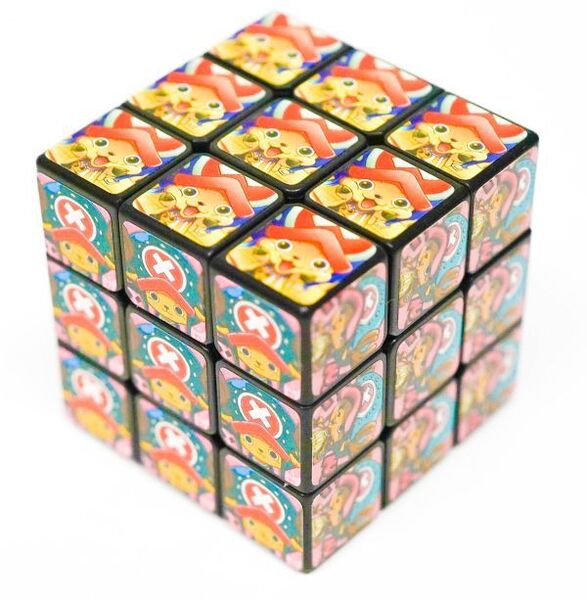 立体キューブ 立体パズル　6面体パズル　ONEPIECE ワンピース　チョッパー　3x3x3