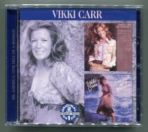 ☆送料込/未開封/ ヴィッキー・カー　VIKKI CARR / Ms America ＋ One Hell of a Woman / 2in1CD / 【ラスト1枚！】