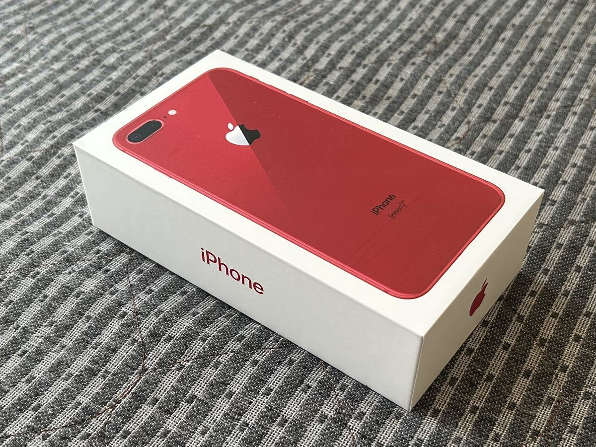 iPhone8Plus 256GB 赤 SIMフリー 判定〇 難ありジャンク レッド SIM 