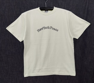 NEWYORKPRESS：別注品大寸半袖Tシャツ：XXXL：737色（ペパーミントの薄色系）