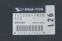 H12 GF-L902S L900S 系 MOVE ムーヴ エアロダウンカスタム ターボ JB-DET 後期 純正 スロットルボディ / エンジンCPU 89560-97296 SET_画像9