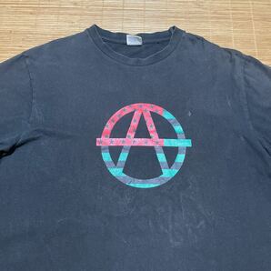 08ss Supreme シュプリーム anarchy flag tee Tシャツ ブラック M オールド アーカイブ 2008の画像3