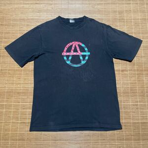 08ss Supreme シュプリーム anarchy flag tee Tシャツ ブラック M オールド アーカイブ 2008