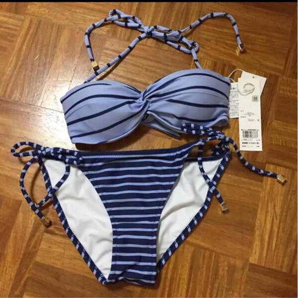 ラグナムーン ボーダー バンドゥー 水着 ビキニ