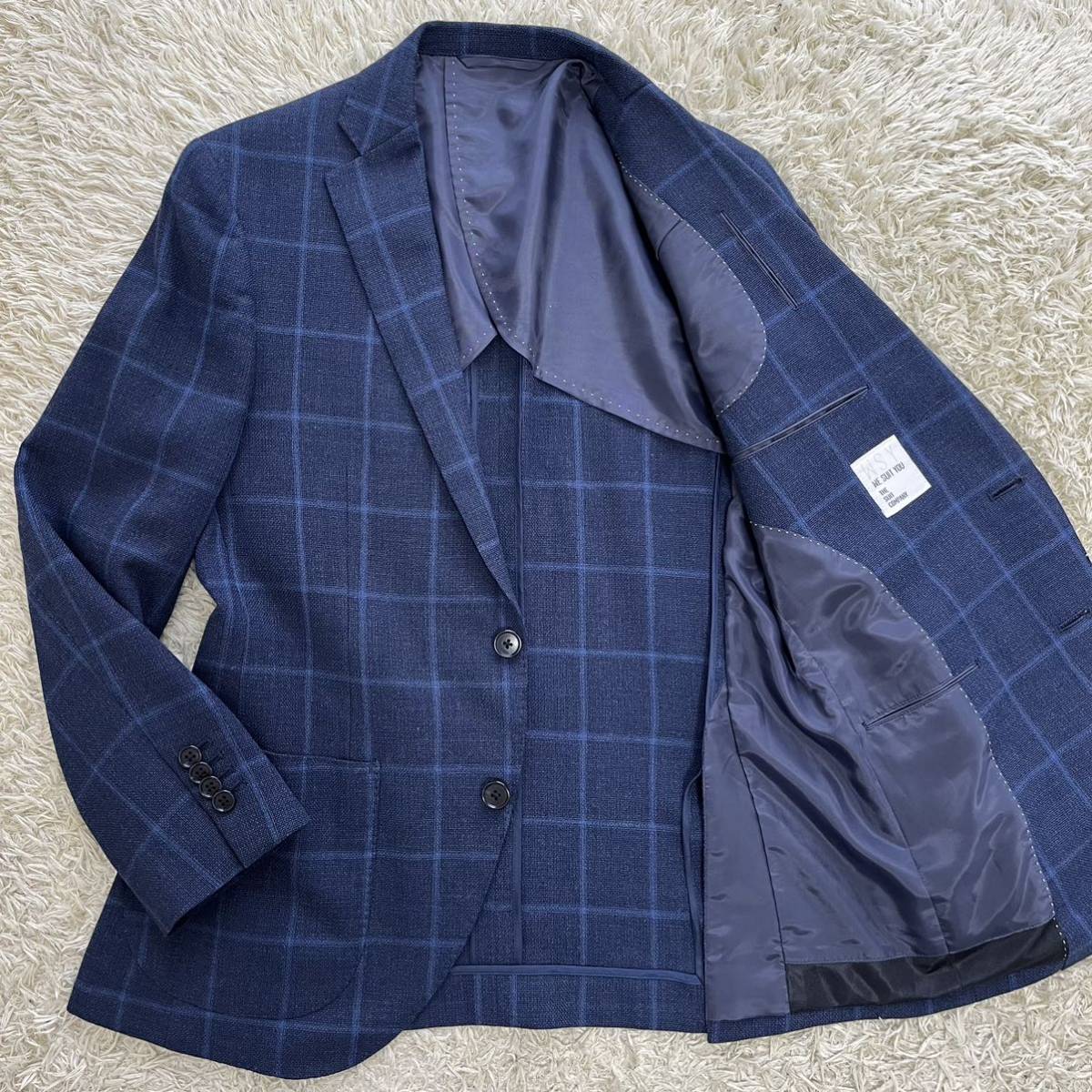 未使用級☆希少カモフラ柄☆ZARA テーラードジャケット シャドウ迷彩柄