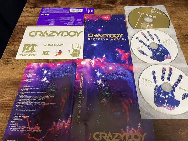 CRAZYBOY Blu-ray「NEOTOKYO WORLD」ELLY 2Blu-ray Disc+CD●