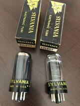 SYLVANIA/真空管・１２L６GT×３本・デッドストック品_画像1