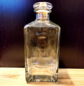 ニッカウィヰキー ガラス製 空き瓶 コルク栓 NIKKA WHISKY ウィスキー瓶 インテリア 花瓶 フラワーベース ビンテージ