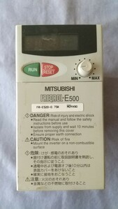 MITSUBISHI ELECTRIC FR-E520-0.75K(2241)