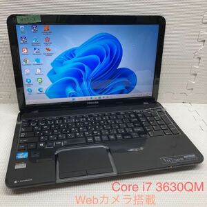 NT7-1 激安 OS Windows11 ノートPC TOSHIBA dynabook T552/58HB Core i7 3630QM メモリ4GB HDD320GB Webカメラ Windows10変更可 中古.