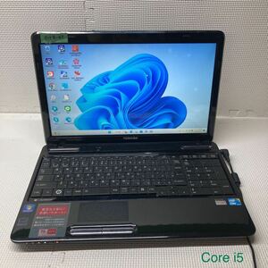 NT8-45 激安 最新OS Windows11Pro ノートPC TOSHIBA dynabook T350/56BB Core i5 メモリ4GB HDD320GB Office 中古