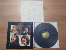 ★ビートルズ THE BEATLES★Let It Be レット・イット・ビー★AP9006★LPレコード★ジャケット、歌詞カード経年汚れあり★中古品 _画像1