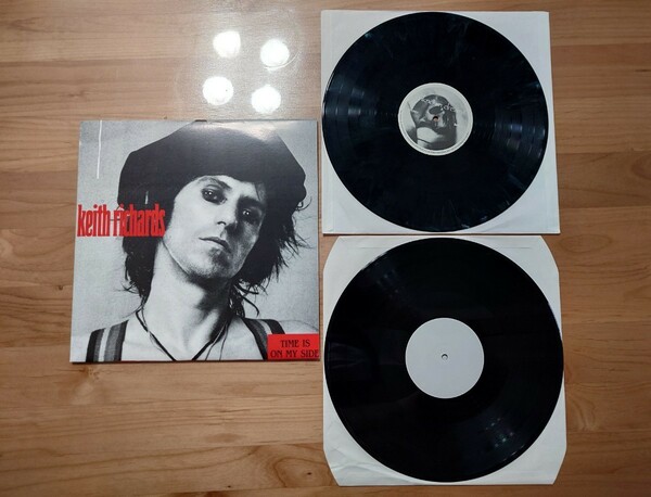 ★Keith Richards キース・リチャーズ★Time Is On My Side★2LPレコード★中古品 