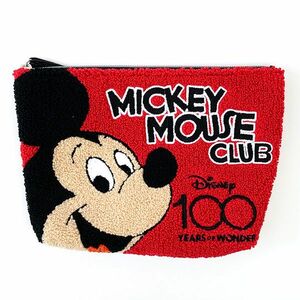 ディズニー 100周年 ミッキー サガラポーチ （ミッキーマウスクラブ） Disney