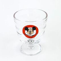 ディズニー100周年 ミニジュースグラス ミッキーレトロポップ Disney ガラスコップ 日本製_画像1