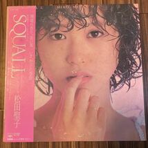 再生良好 LP 松田聖子 SQUALL スコール_画像1