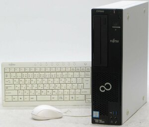 富士通 ESPRIMO D586/P FMVD21001 ■ i7-6700/CDROM/省スペース/第6世代/Windows10 デスクトップ