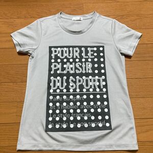 ルコック 半袖シャツS レディース　テニスウェア　ジョギング　ヨガ半袖Tシャツ　