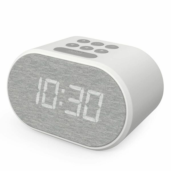 i-box 目覚まし時計 ベッドサイド カチカチ音がしない LEDバックライト付