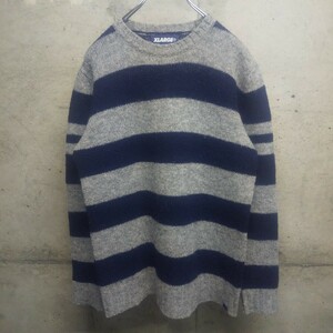 XLARGE XLarge wool knitted S border sweater Street 