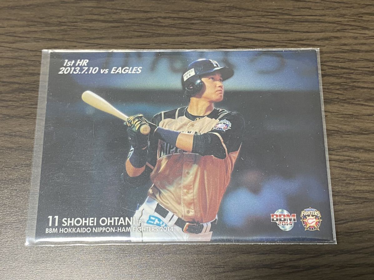 BBM 2014 大谷翔平 ルーキー 1st ホームラン 北海道日本ハム
