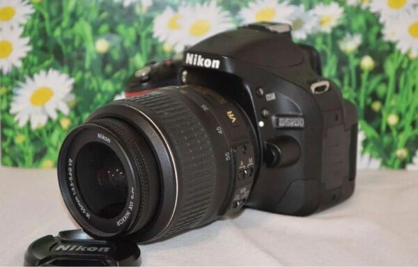 高画質＆カンタン操作Nikon D5200 一眼レフカメラ 美品レンズセット