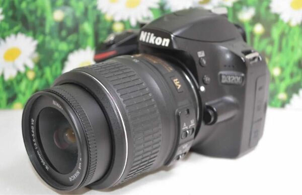 Nikon ニコン D3200高画質一眼レフ初心者オススメすぐに使える！