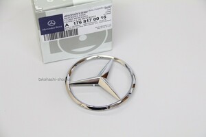 @純正品 リアトランク中央 スターエンブレム A1768170016 W176 Aクラス A180・A250・A45AMG