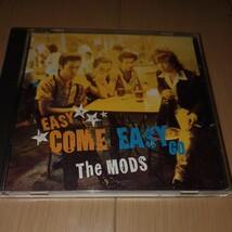 THE MODS EASY COME EASY GO 中古CD ザ・モッズ_画像1