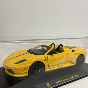 デアゴスティーニ レ・グランディ・フェラーリコレクション 1/24 FERRARI Scuderia Spider 16M 2008年 完成品 ミニカー モデルカー f430