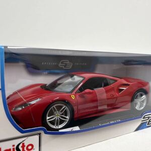 Maisto Special Edition 1/18 Ferrari 488GTB Red マイスト フェラーリ レッド ミニカー モデルカー