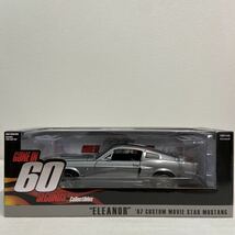 GREENLIGHT 1/18 GONE IN 60 SECONDS ELEANOR 1967年 SHELBY FORD MUSTANG GL 映画60セカンズ 劇中車 マスタング エレノア ミニカー_画像1